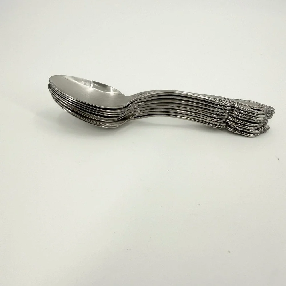 Oneida Distinction Deluxe Raphael Stainless Steel Set 8 Tablespoons 7